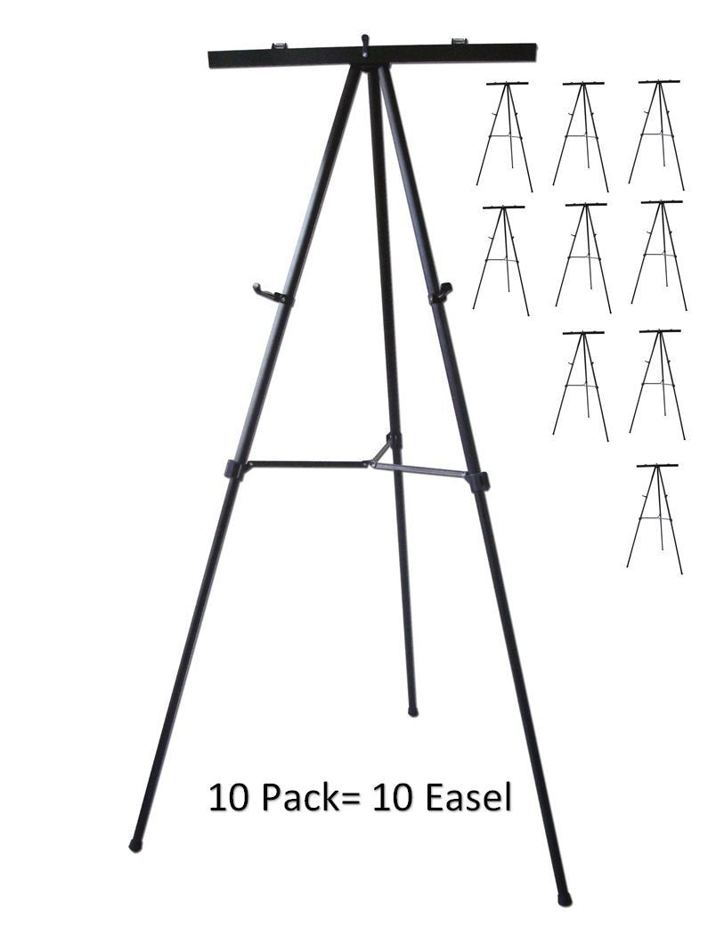 Lightweight Aluminum Flip-Chart Presentation Easel