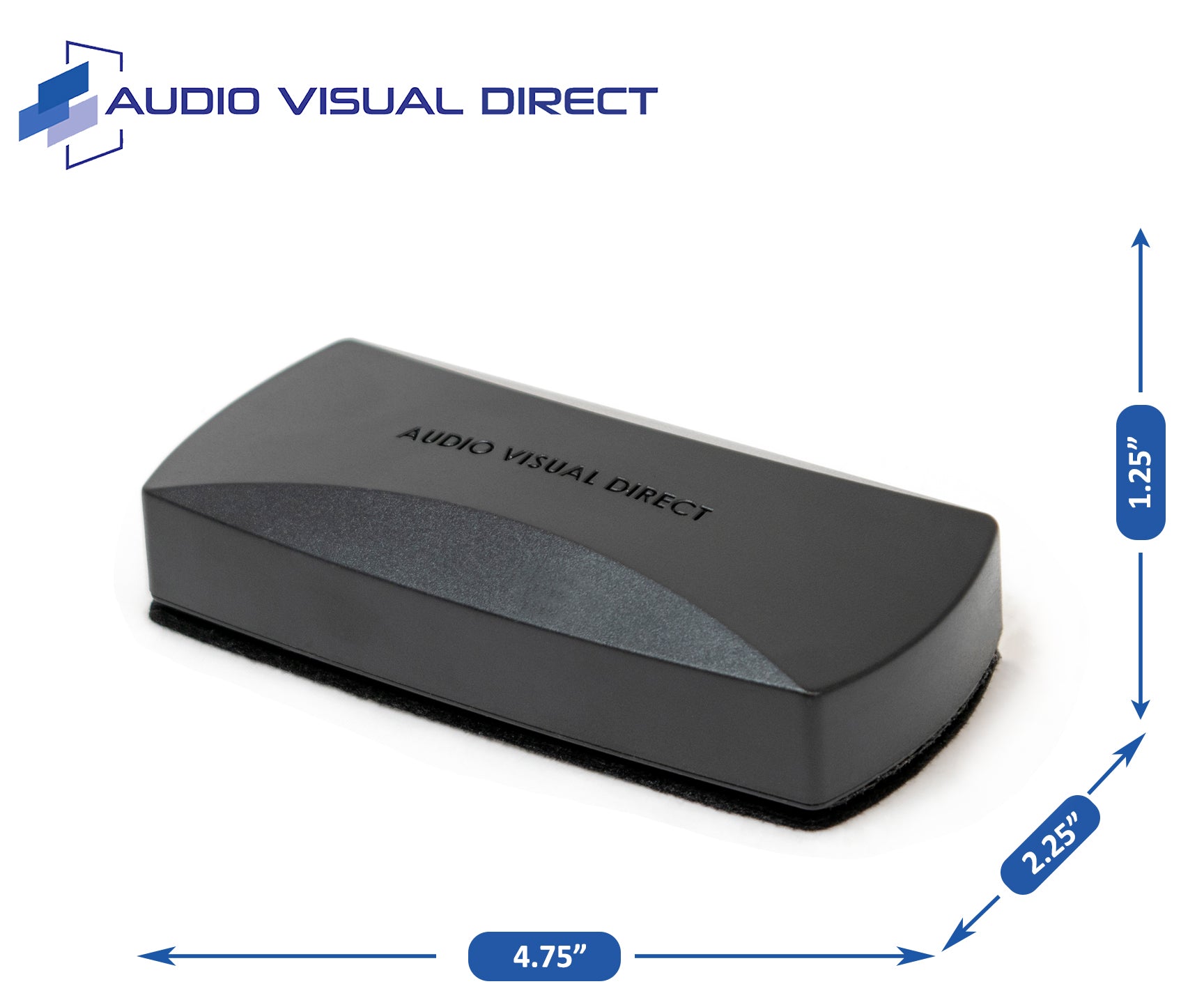 Audio-Visual Direct Magnetic Erasers For Glass Boards