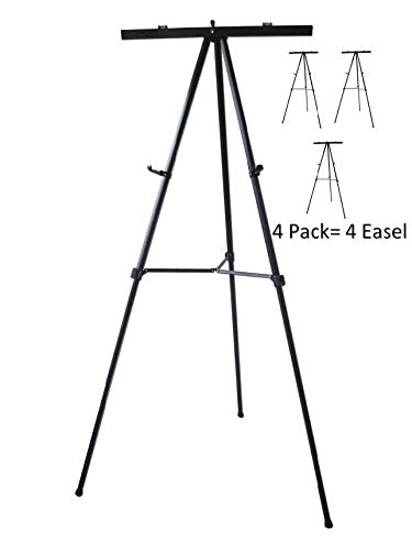 Lightweight Aluminum Flip-Chart Presentation Easel