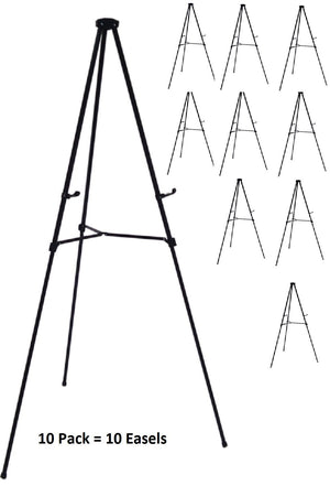 Lightweight Aluminum Telescoping Display Easel