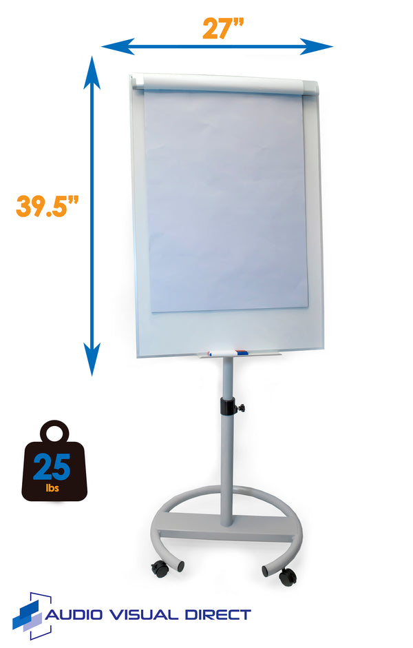 Bretford Folding Dry Erase/Flip Chart Easel CR8504-AL B&H Photo